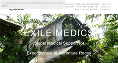 Desktop Screenshot of exile-medics.com