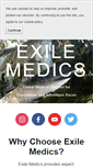 Mobile Screenshot of exile-medics.com